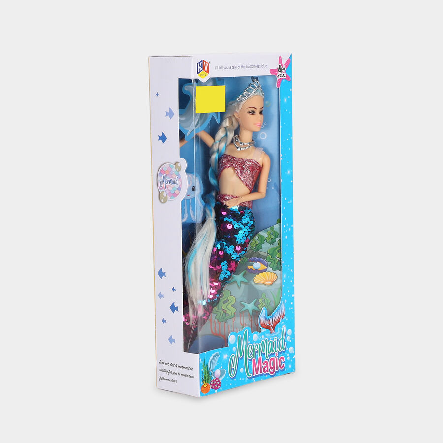 Kid's Mermaid Fashion Doll, , large