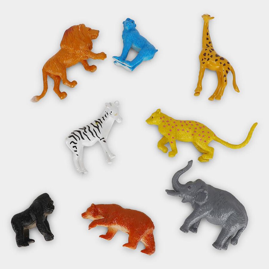 Kid's Wild Animal World Play Set, , large
