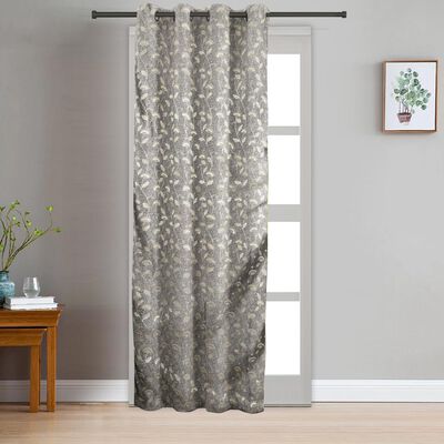 9ft. Grey Polyester Curtain