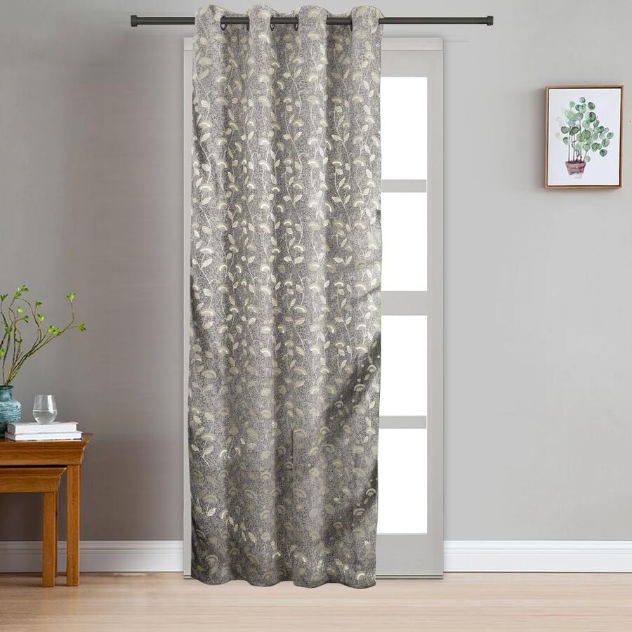 9ft. Grey Polyester Curtain, , large image number null
