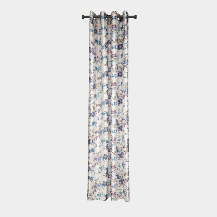 7ft. Dark Blue Microfiber Door Curtain, , large image number null