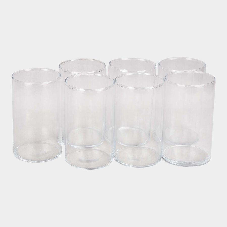 Glass Tumblers - Set Of 7, , large image number null