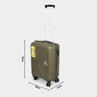 8-Wheel Green Polypropylene Hard Case Trolley, Small + Medium + Large, , small image number null