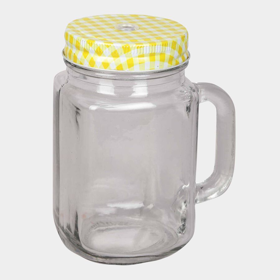 1 Pc. Glass Mason Jar- 360 ml, , large image number null