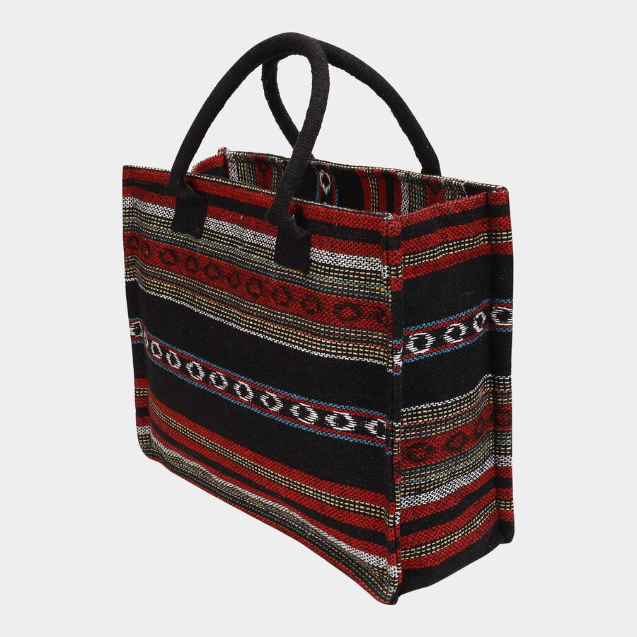 Women's Multicolour Polyester Tote Bag, , large image number null
