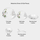 28 Pcs. Melamine Dinner Set, , small image number null