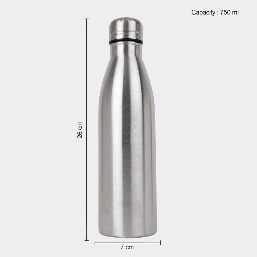 Stainless Steel Water Bottle, 750 ml, , large image number null