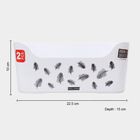 White Medium Plastic Basket, Set of 2, , small image number null