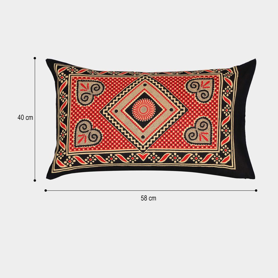 Red Cotton Pillow Cover, , large image number null