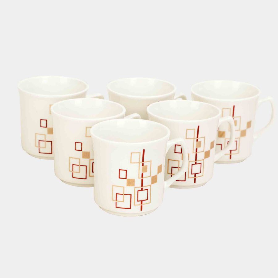 150 ml Bone China Mug, Set of 6, , large image number null