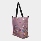 Women's Purple Fabric Tote Bag, , small image number null