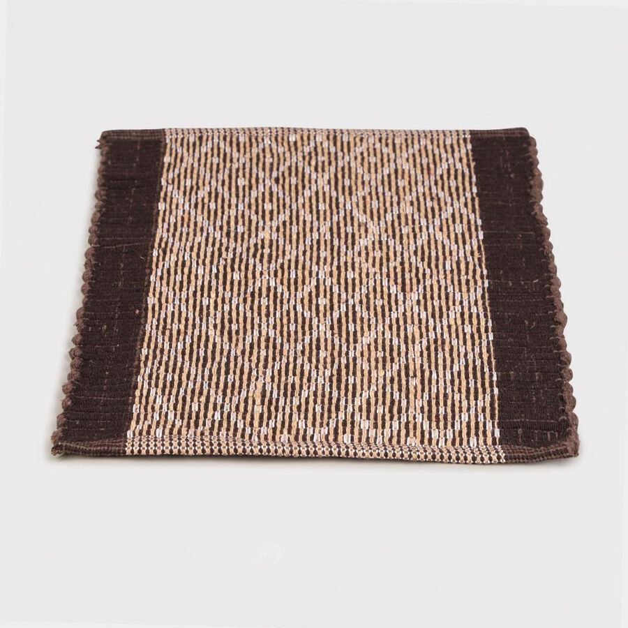 Anti-SKId Brown Polyester Door Mat, , large image number null