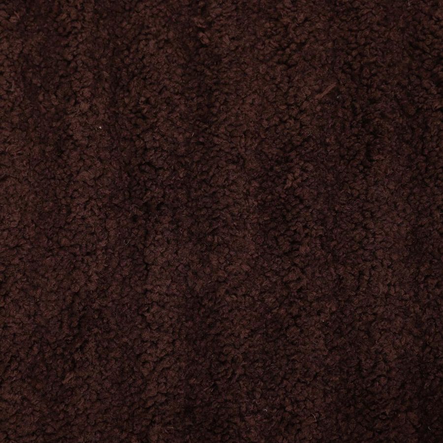 Anti-Skid Brown Polyester Bath Mat, , large