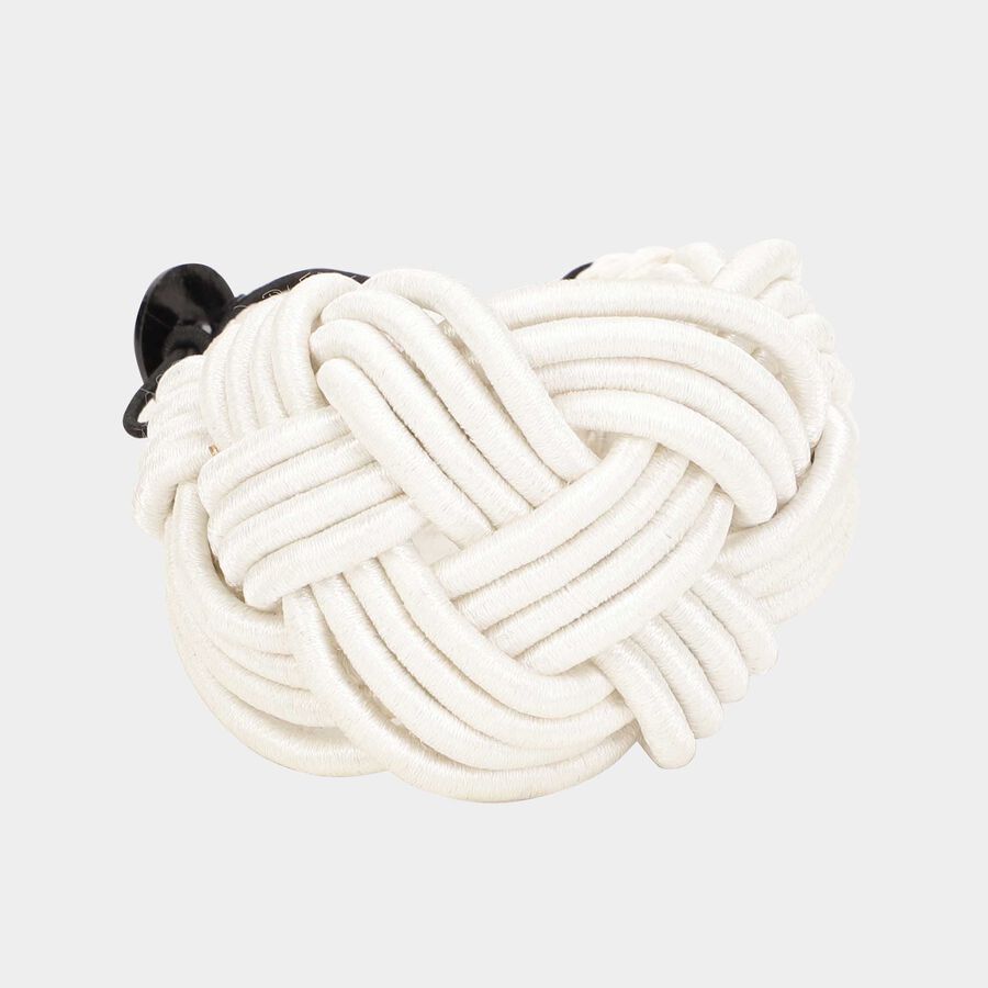 Cream Microfiber Tieback Rope, , large image number null