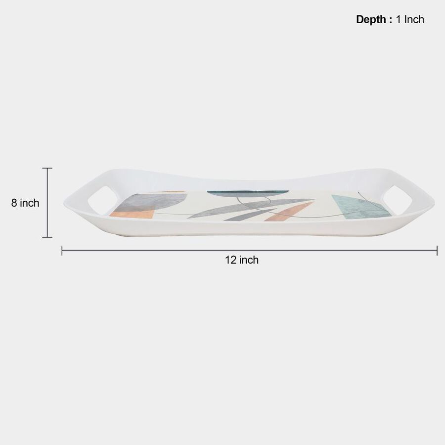Melamine Serving Tray, 30 X 18 X 1 cm, , large image number null