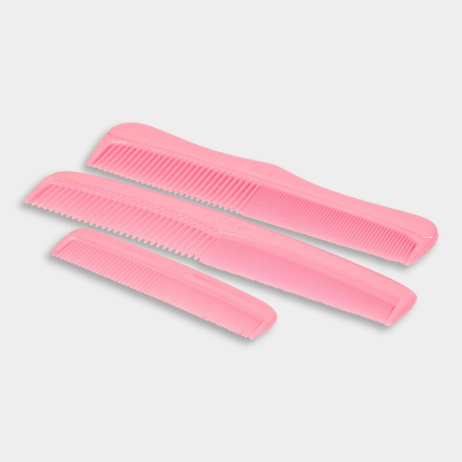 Plastic Comb Set of 3, , large image number null