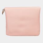 Women's Pink Polyurethane Sling Bag, , small image number null