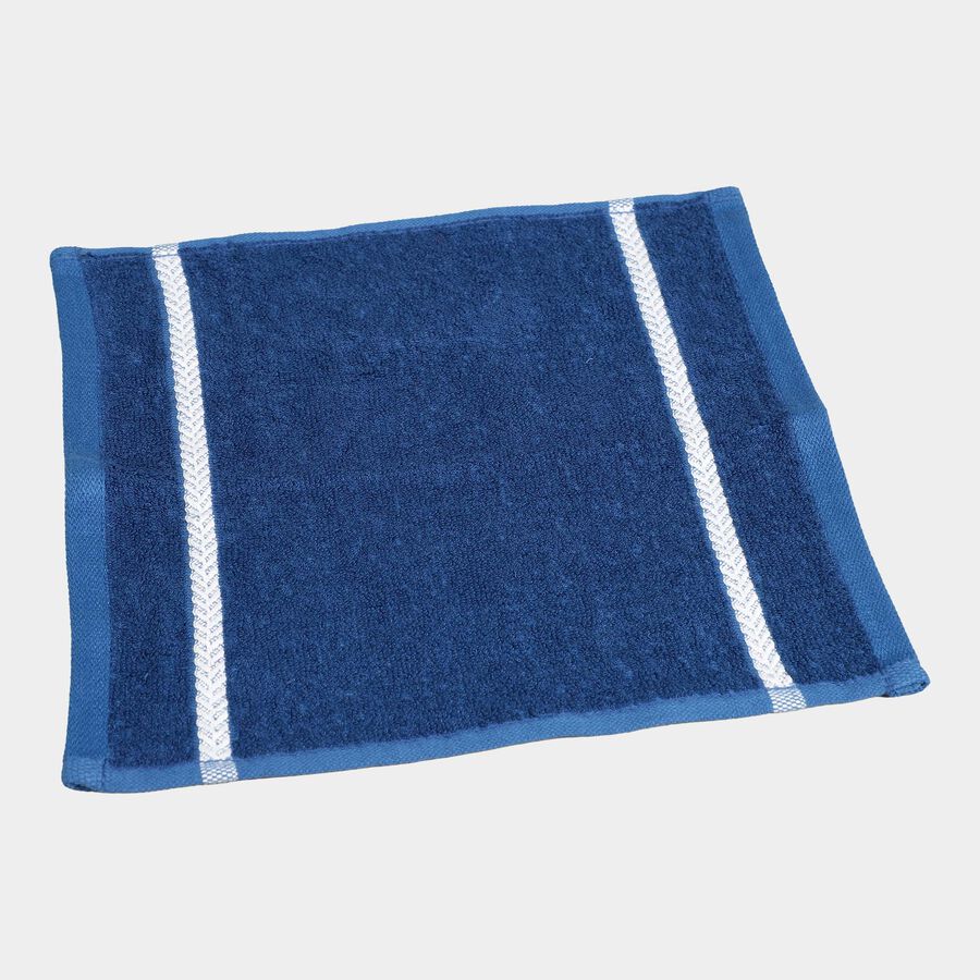 480 GSM Blue Bamboo Cotton Face Towel, , large image number null