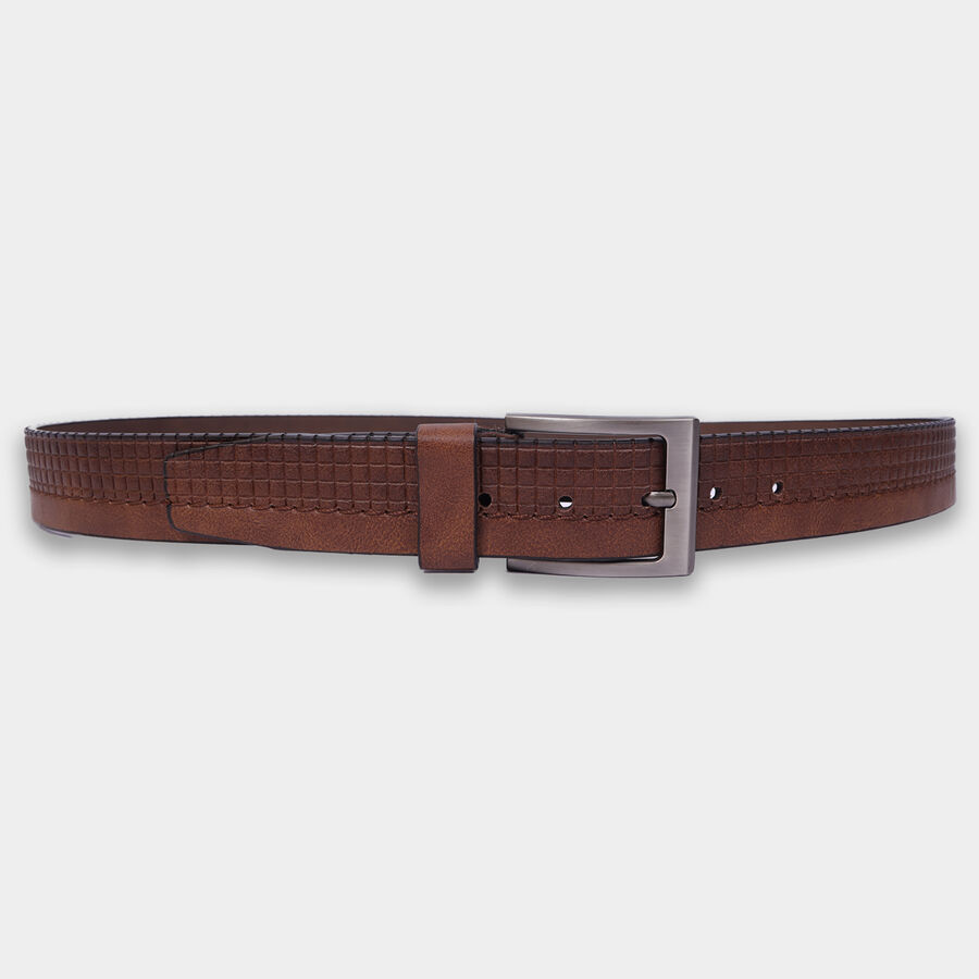 Men Casual Brown Belt (40 in.), , large image number null