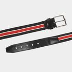 Men's Black Canvas Casual Belt, , small image number null