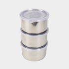Steel Lunch Box, 3 Containers and 1 Bag, , small image number null
