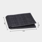 Men's Charcoal Polyurethane Wallet, , small image number null