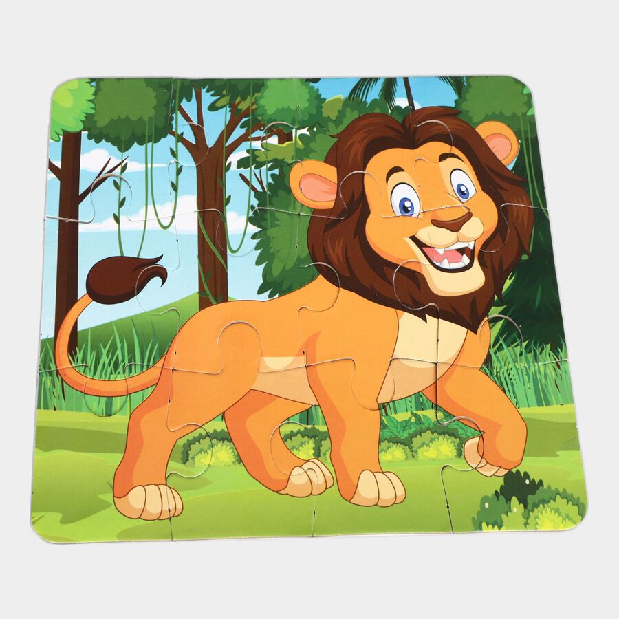 Wild Animals Jigsaw Puzzleset of 3, , large image number null