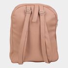 Women's Brown Polyurethane Backpack, , small image number null