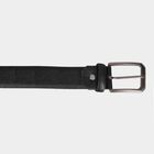 Men's Black Polyurethane Casual Belt, , small image number null