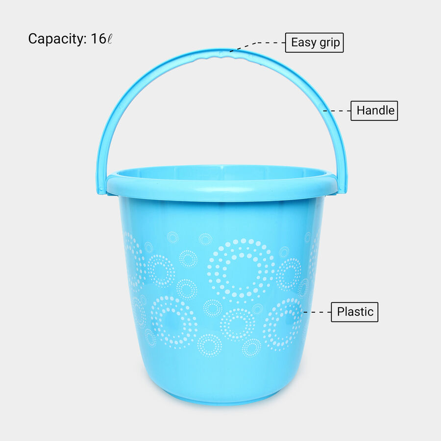 16 L Plastic Bucket, , large image number null