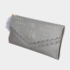 Women's Polyurethane Envelope/Zipper Hand Pouch, , small image number null