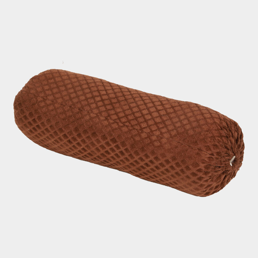Brown Polyester Bolster, , large image number null