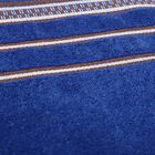 370 GSM Blue Cotton Bath Towel, , small image number null
