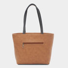 Women's Mustard Polyurethane Tote Bag, , small image number null