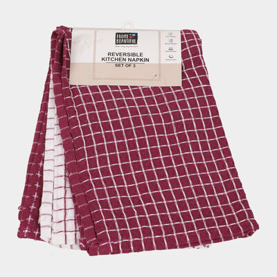 Cotton Kitchen Napkin Set of 3