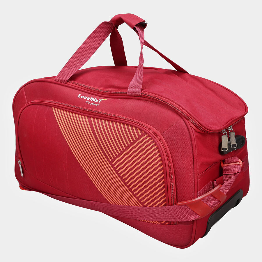 Red Polyester Duffle Trolley, , large image number null