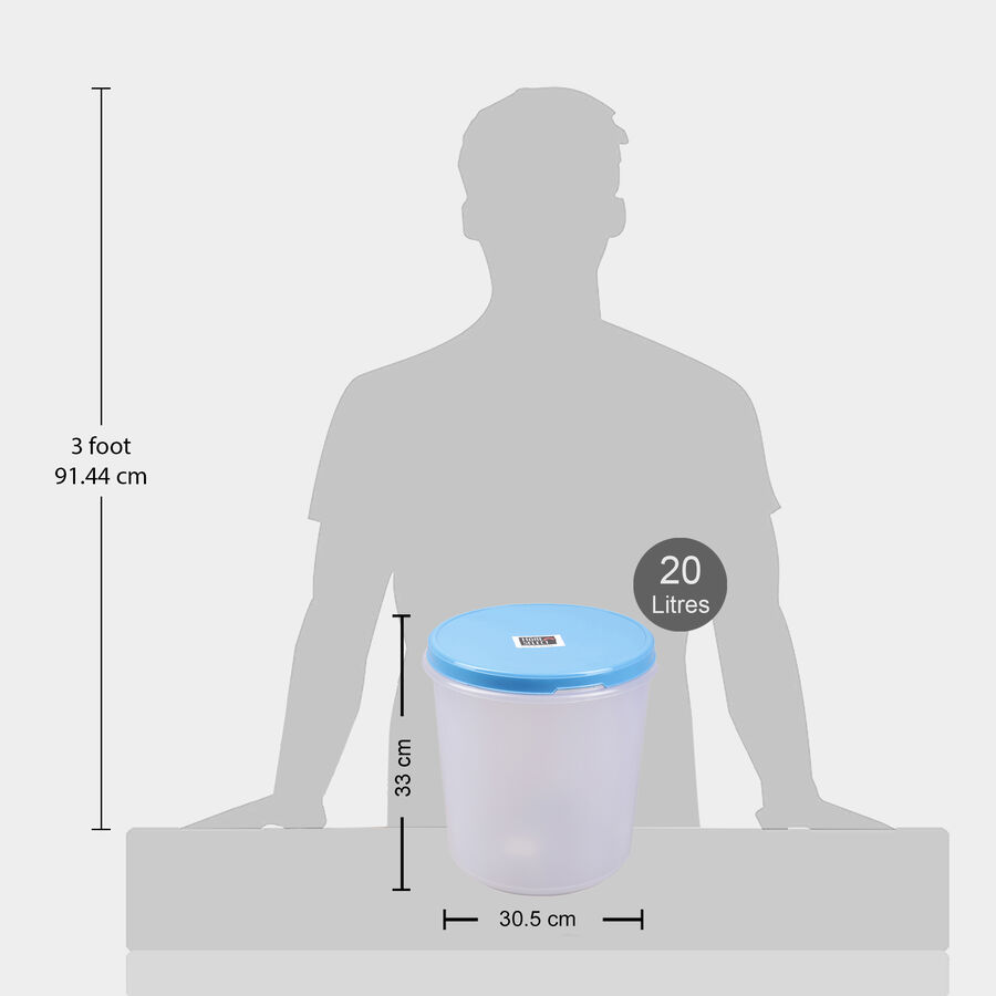 20L Plastic Container, , large