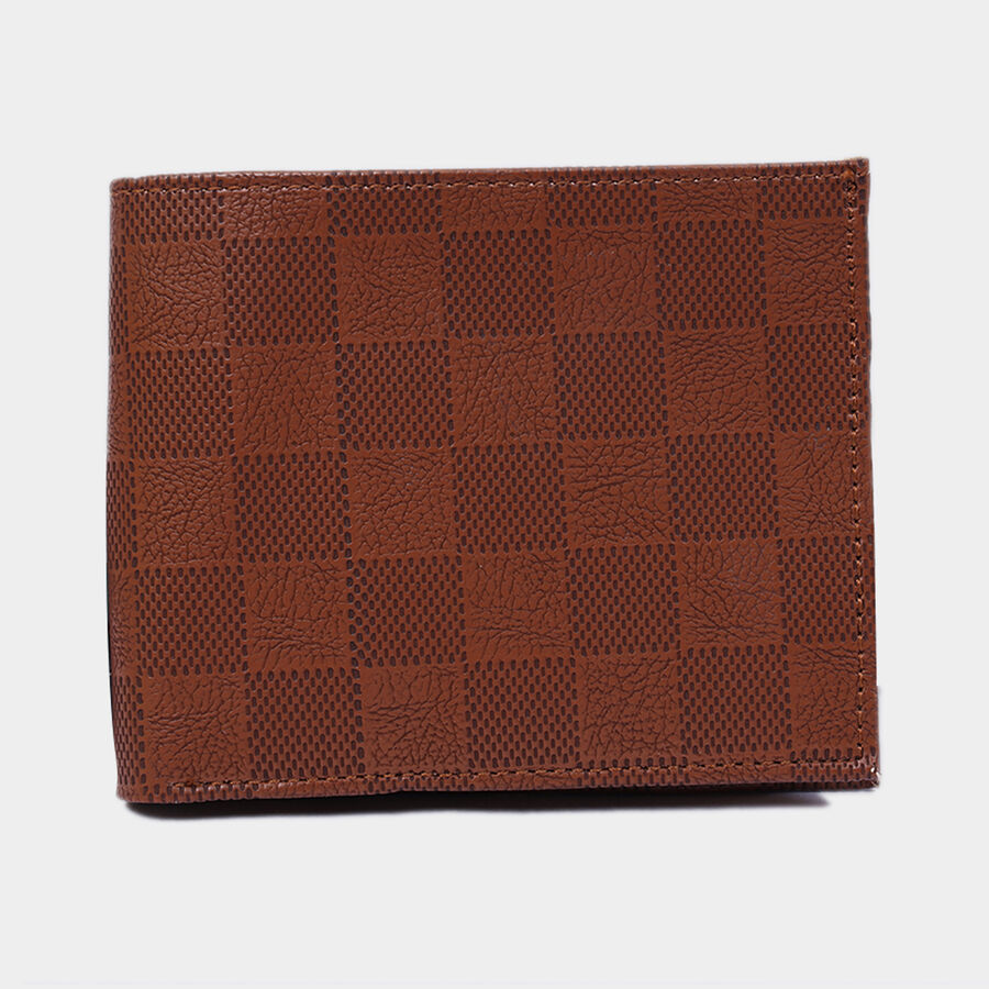 Men PU Tan Wallet, , large image number null