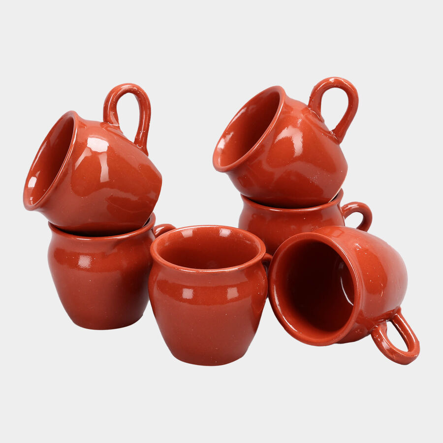 120 ml Stoneware Cup, Set of 6, , large image number null