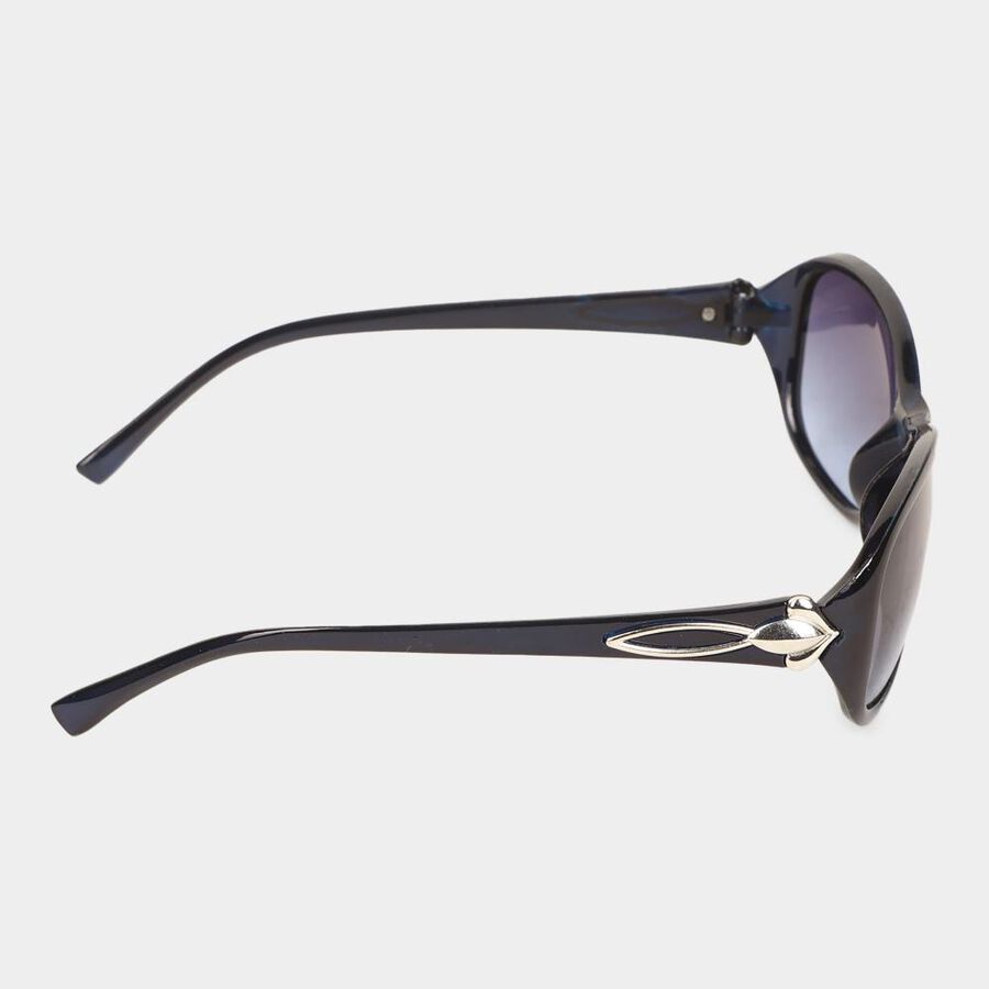 Women's Plastic Gradient Round Sunglasses, , large image number null