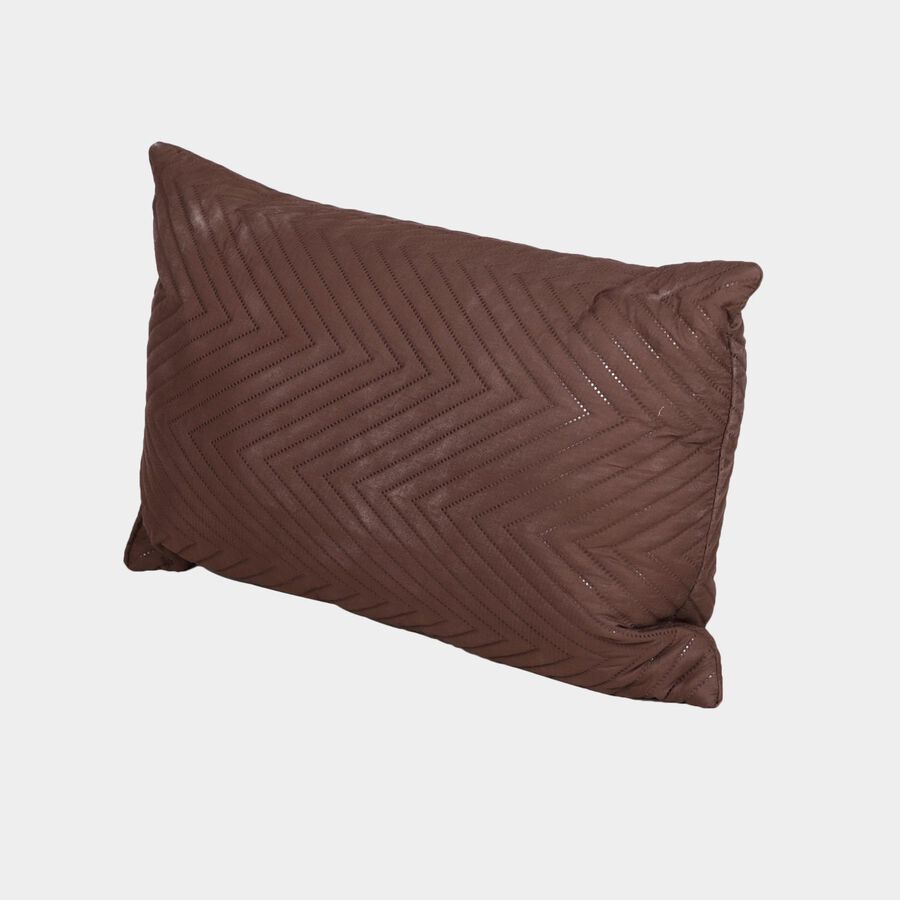 Brown Microfiber Pillow, , large image number null