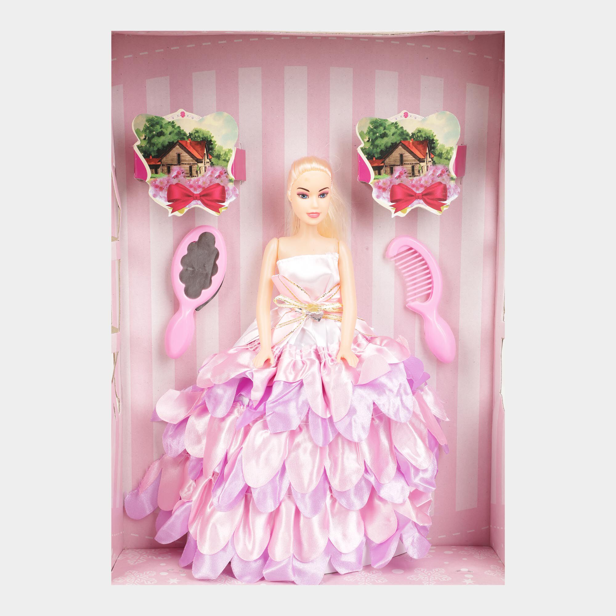 Barbie shop doll colour