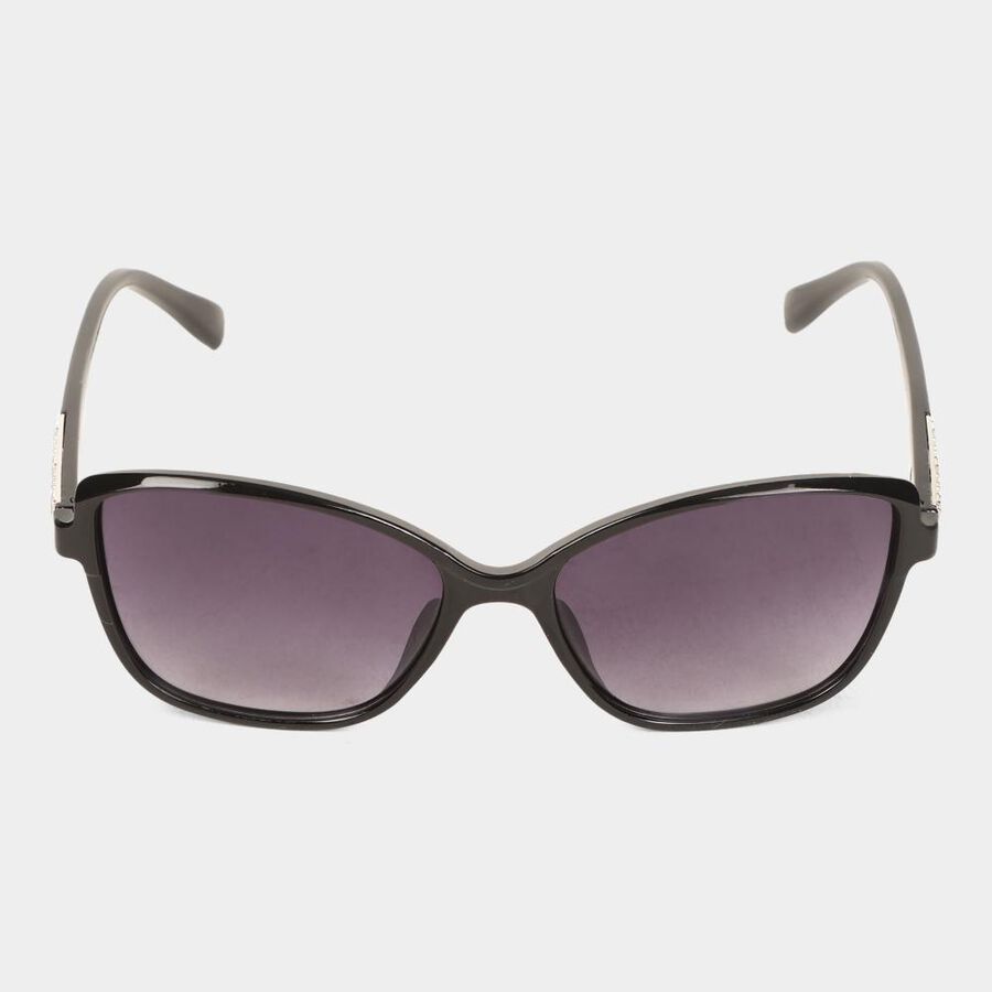 Women's Metal Gradient Wayfarer Sunglasses, , large image number null