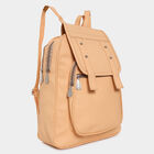 Women's Solid Polyurethane Backpack, , small image number null