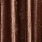 7ft. Brown Microfiber Door Curtain, , small image number null
