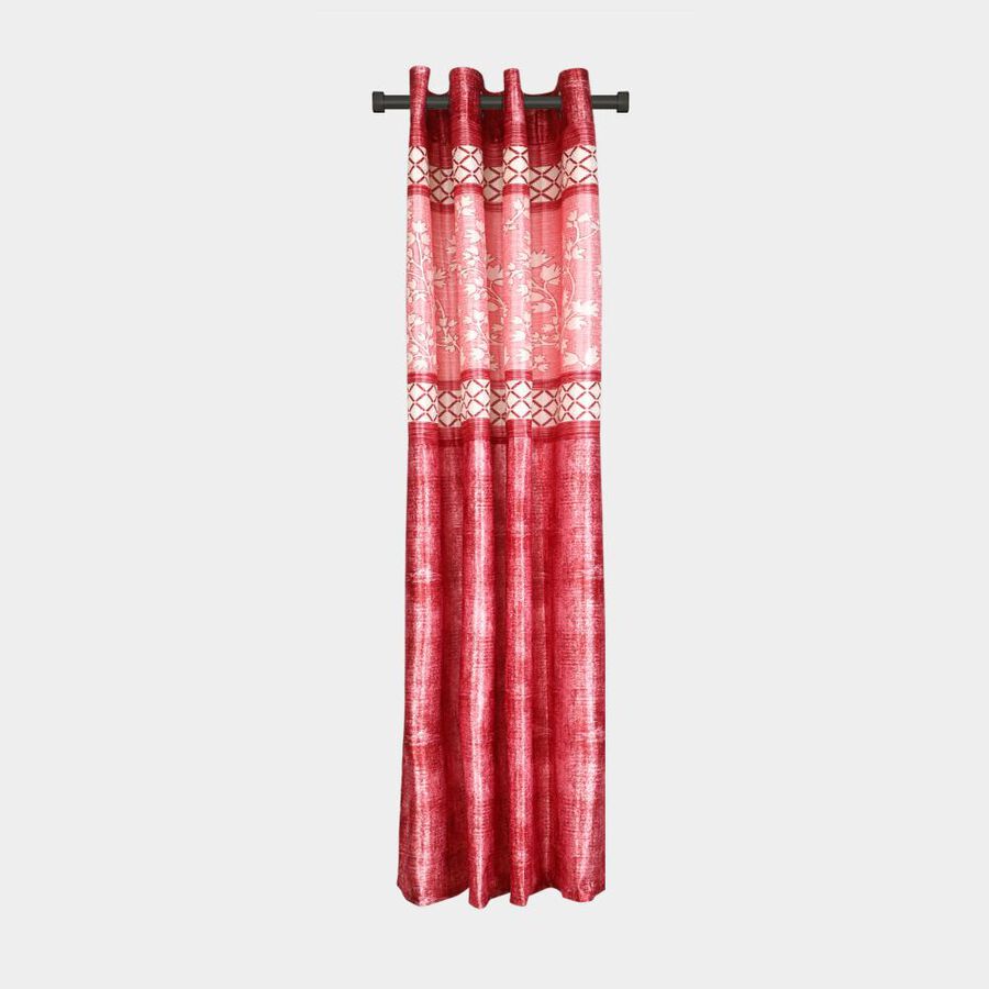 5ft. Maroon Window Curtain, , large image number null