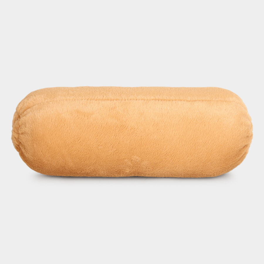 Brown Microfibre Bolster, , large image number null