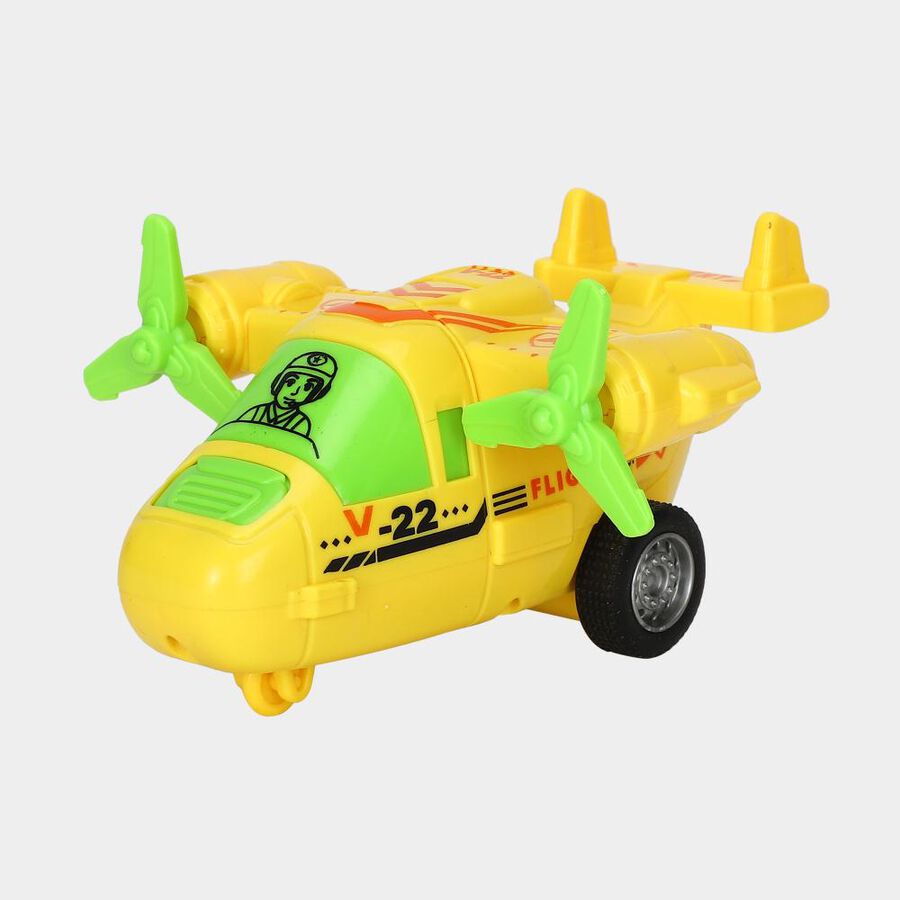 Kid's Rotating Military Aircraft Helicopter Toy, , large