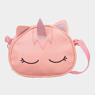 Kid's Pink Polyurethane Bag, , small image number null
