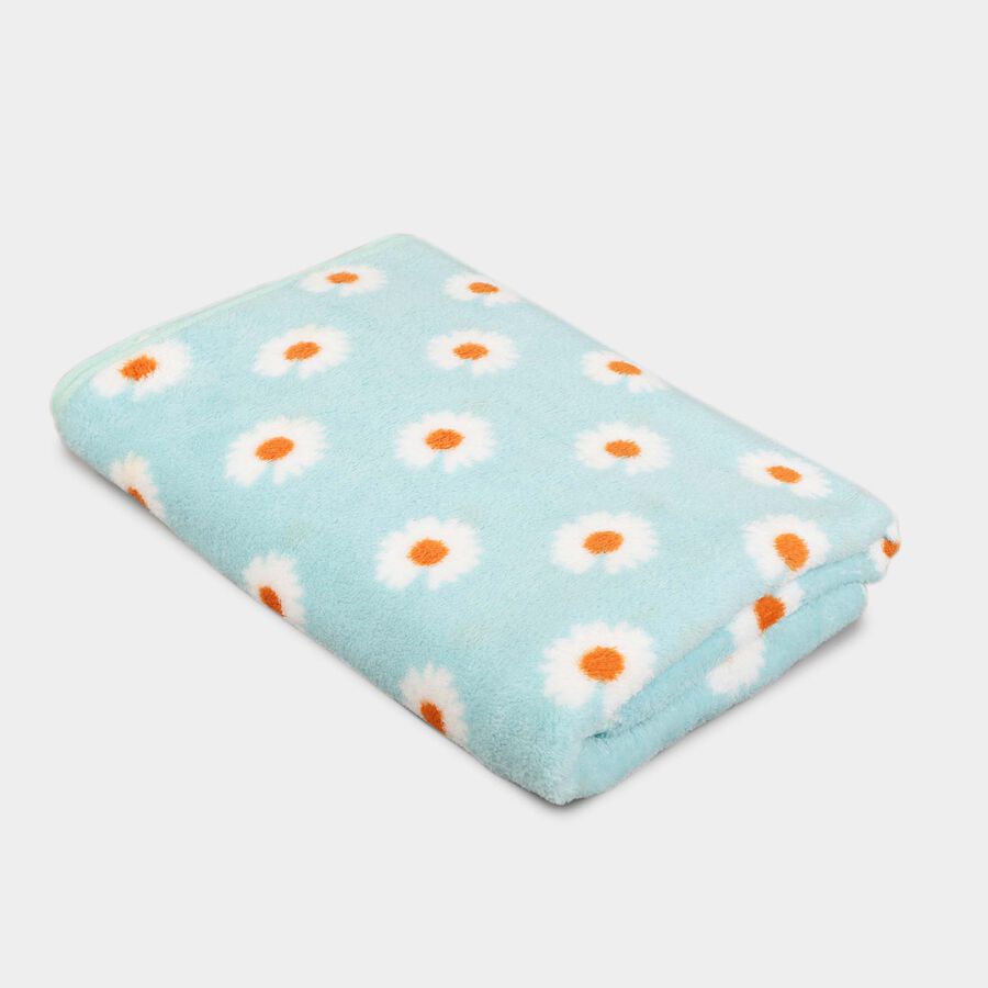 280 GSM Blue Microfiber Baby Towel, , large image number null